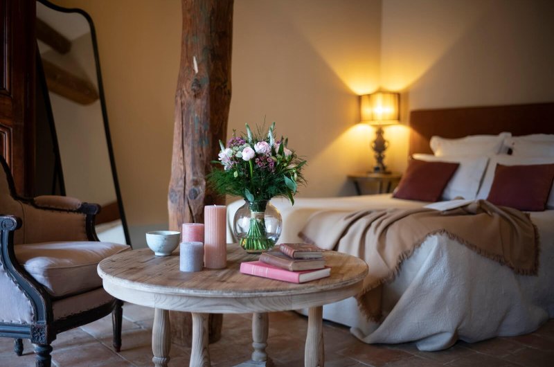 Chambre du Domaine de Peyrassol.