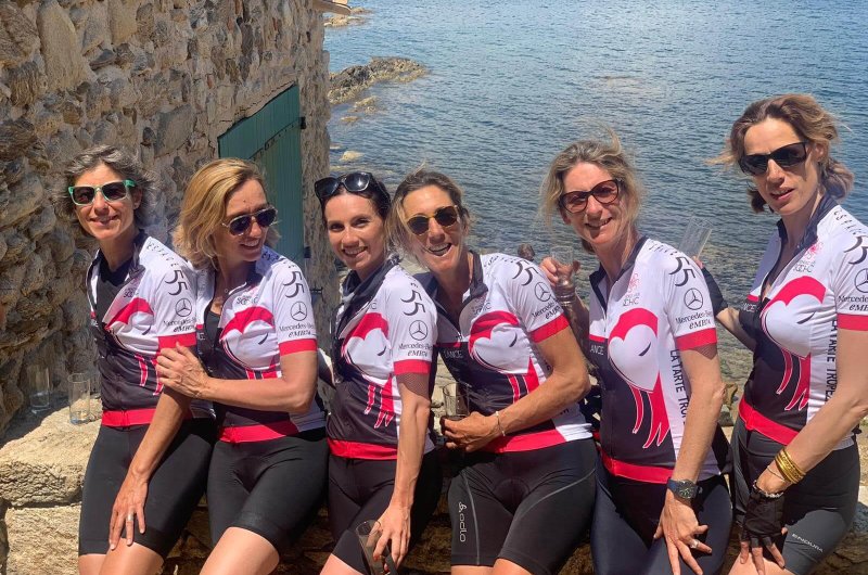 Groupe de participantes challenge Coeur Vanessa 2022.