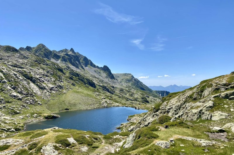 Le lac des Tempêtes dans le Beaufortain.