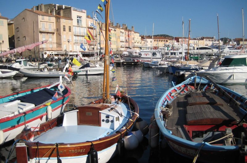 Port de pêche de Saint-Tropez.