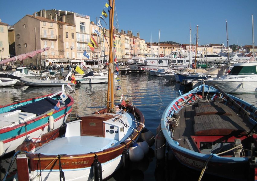 Port de pêche de Saint-Tropez.