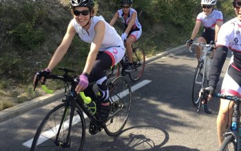 Les cyclistes du Challenge Cœur Vanessa.