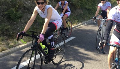 Les cyclistes du Challenge Cœur Vanessa.